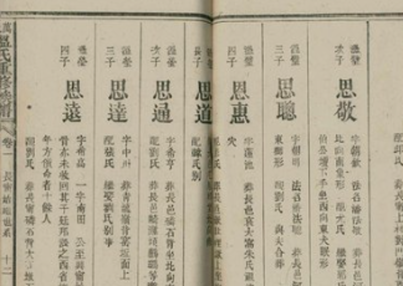 通谱系统开发